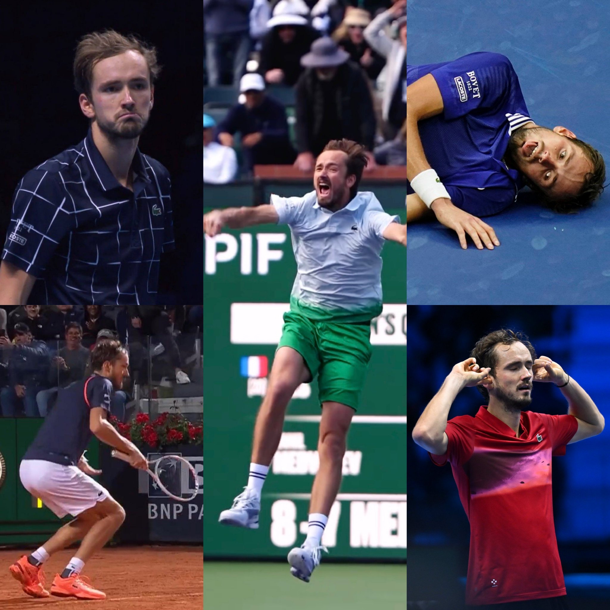 包含世界网球队轻取日本网球队，梅德韦杰夫完成帽子戏法的词条